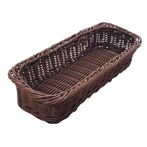 洗えるカトラリーケース 四角 AN−91P 茶