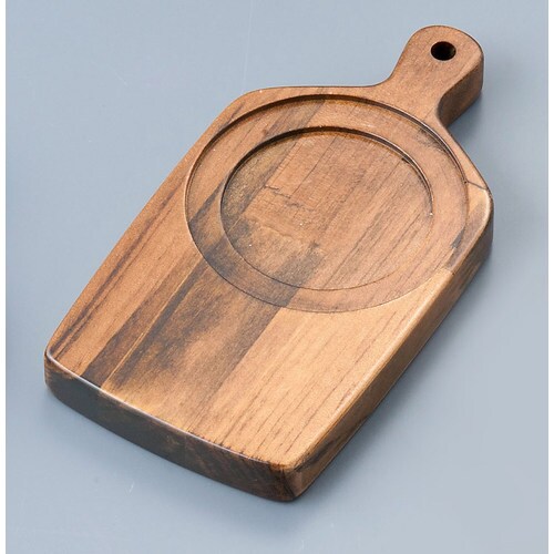 南部鉄器 ハットパン用木台 スクエア L