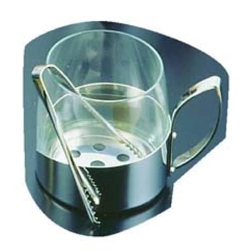 ガラス製 アイスペール(トング付) 9078