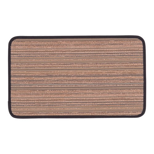 雅 アイスペールマット 長角 小 ブラウン