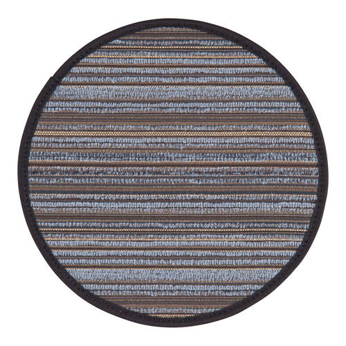 雅 アイスペールマット 丸 ブルー