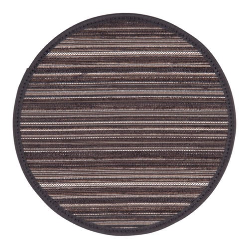 雅 アイスペールマット 丸 ブラック