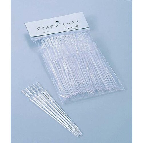 クリスタルピック(100本入) DG−20090