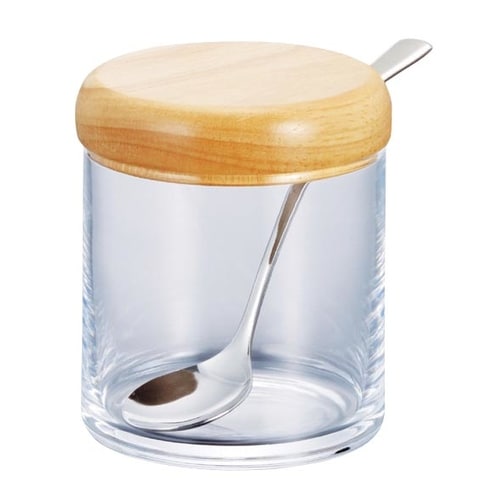 ガラス製シュガーポット No.8010