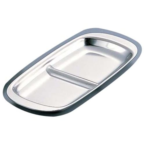 18−8ミニカスタートレー(2仕切) 手なし