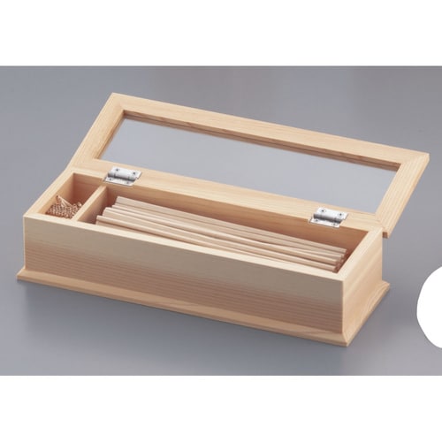 白木 はし箱(楊枝入付)W−604