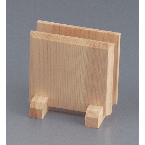 白木 メニューブックスタンド W−702