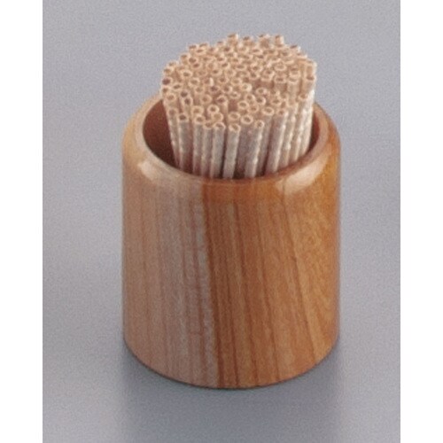 木製 丸型楊枝立15231(ナチュラル)