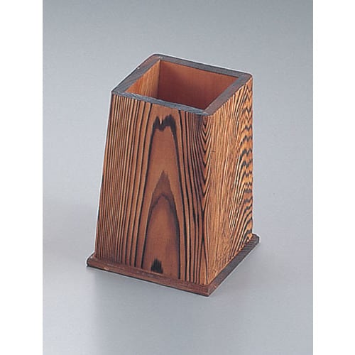 焼杉 角型はし立