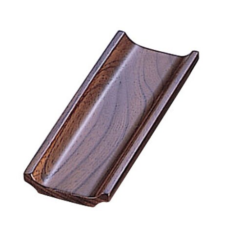 木製 おしぼり入れ U型 茶