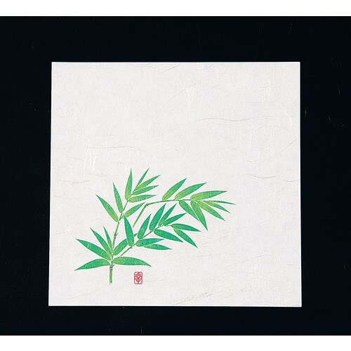 ニュー四季懐紙 5寸(100枚入) NS−12 笹