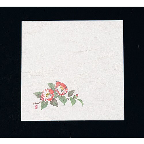 ニュー四季懐紙 5寸(100枚入) NS−63 椿