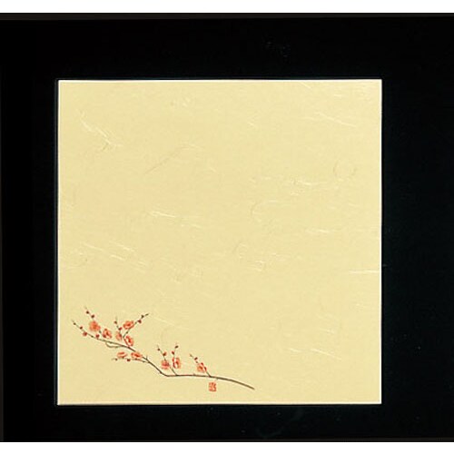 5寸懐紙 四季の花(100枚入) S5−3 梅