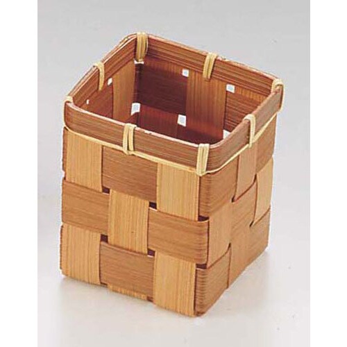 竹製 スス四ツ目 角型おしぼり立