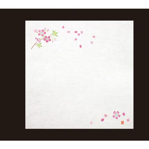 耐油しぼり懐敷 4寸(100枚) 桜 TA−E06