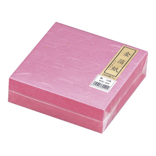 金箔紙ラミネート 桃 (500枚) M30−420