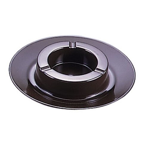 メラミン 大型灰皿 542 L チョコ