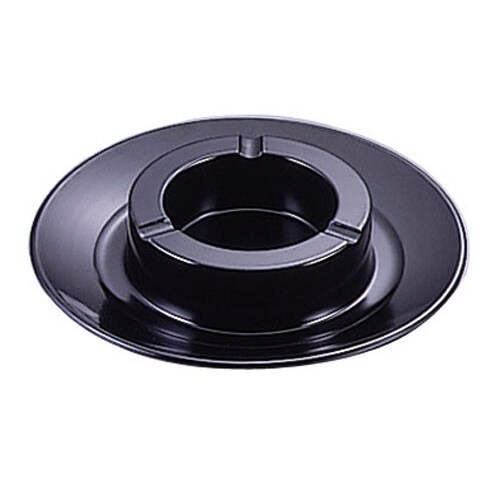 メラミン 大型灰皿 542 S 黒