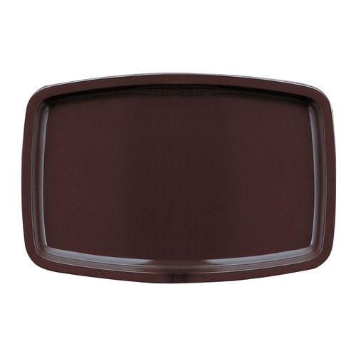 メラミン スナックトレーM−160 ブラウン
