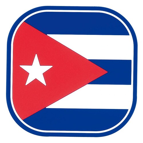 フラッグコースター(6枚入) 59216 キューバ