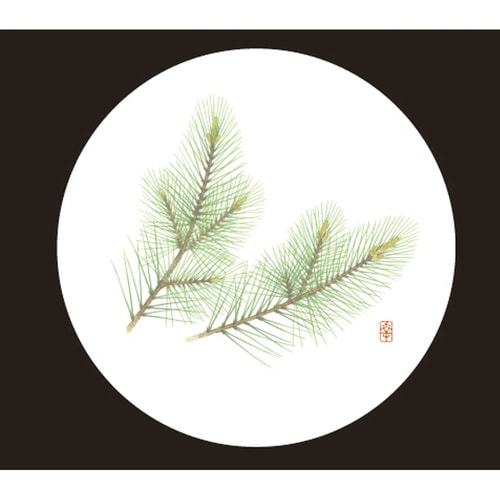 和風コースター四季丸(50枚入) WCO−M1 松