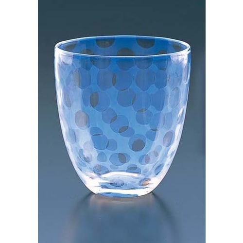 大正浪漫硝子 タンブラー 水玉 TR−29−2
