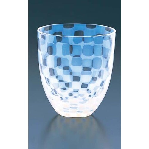 大正浪漫硝子 タンブラー 市松 TR−29−1