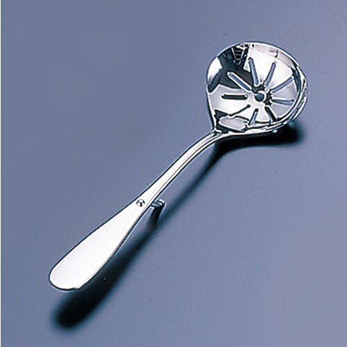 18−8共柄卓上お玉フック付き 穴明