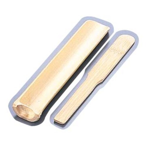 青竹ツミレ皿(ヘラ付)