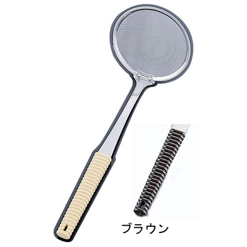 18−8味道楽 あく取り ブラウン