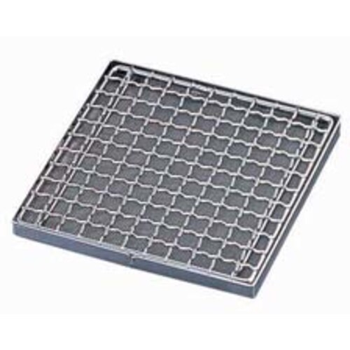 18−8海鮮耐熱アミ 角型セット 小