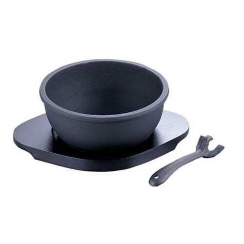 IK ビビンバ鍋(木台・ハンドル付)