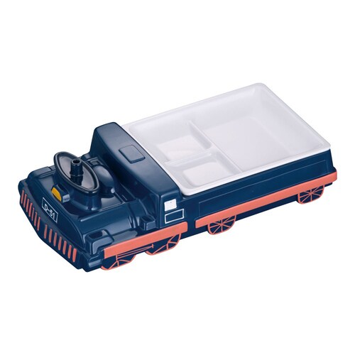 メラミンお子様ランチ皿 D−51 ブルー