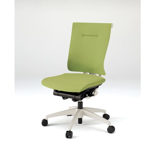 セレーオ 肘無 本体白 クッション 白脚 MG