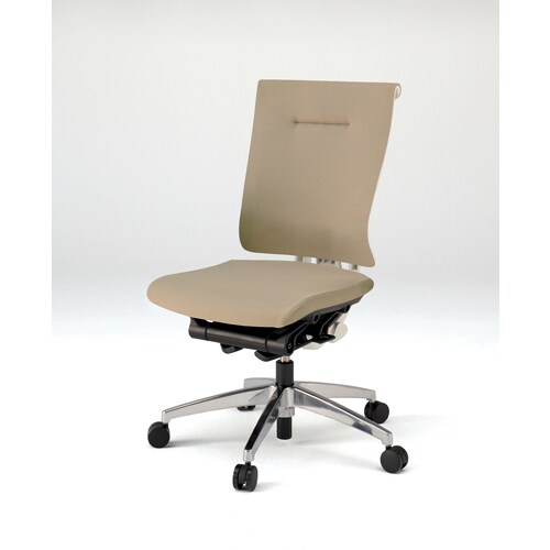 セレーオ 肘無 本体白 クッション アルミ脚 SY