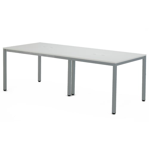 OAミーティングテーブルW2100 ホワイト