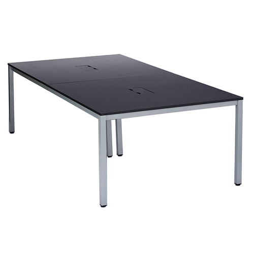 OAミーティングテーブルW2400 ダーク