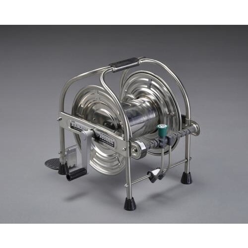 ホースリール(ステンレス製/ホース無) 40m