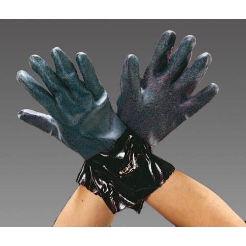 手袋・耐油・耐酸ポリ塩化ビニールEA354DD−2