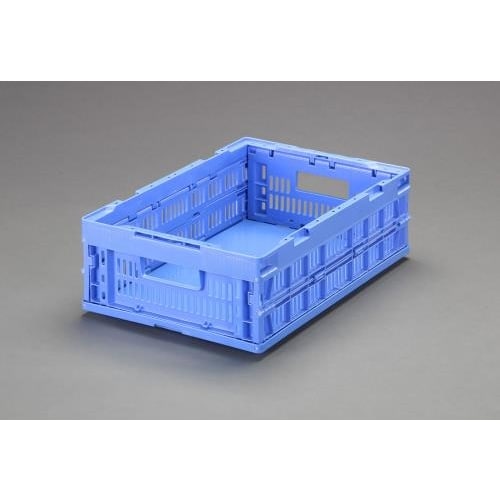 折畳コンテナ(メッシュ・青) 25.5L