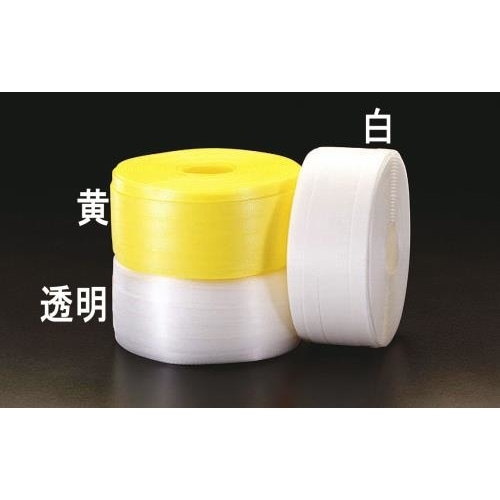 PPバンド(手締め用/白) 15.5mm×100m