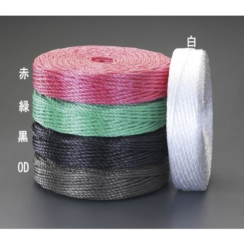 PPロープ(赤) 6.0mmx200m