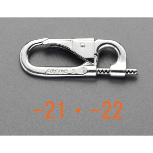 チェーンフック(打込式/ステンレス製) 75mm