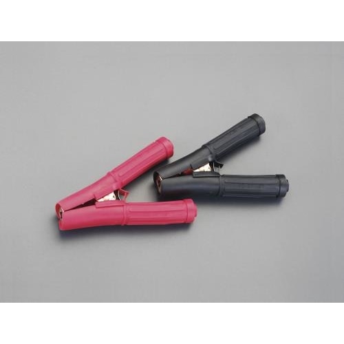 充電用クリップ(赤黒)100A EA812JY32