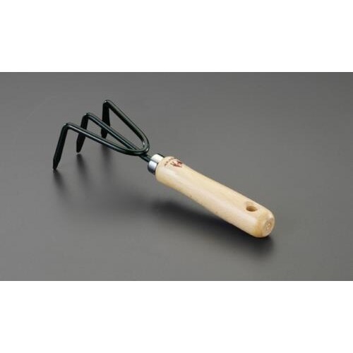 根かき(三本爪/スチール製) 200mm