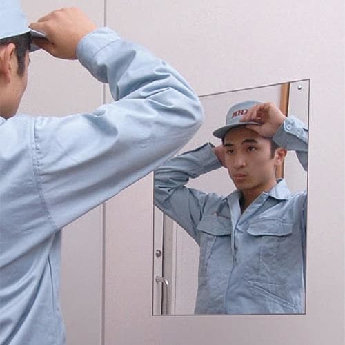 平面ミラー ポリカーボネイト製 300×450mm