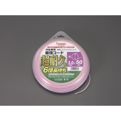 ナイロンカッター用コード(超耐久/丸) 50m