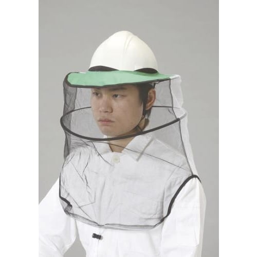 防蜂ネット(ヘルメット取付型) EA768H−2
