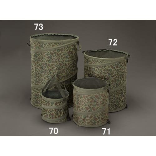 雑納バケツ(折畳式/迷彩) 21L