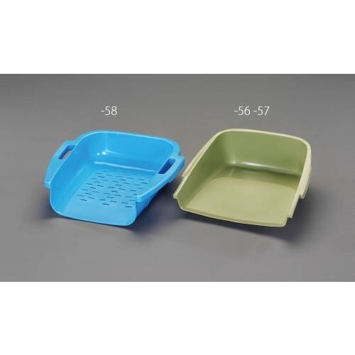 農業用箕(うぐいす色) 420x420x160mm